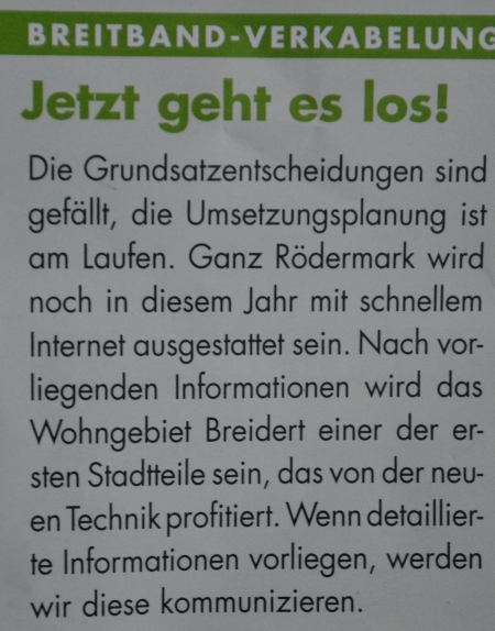 Breitband Rödermark