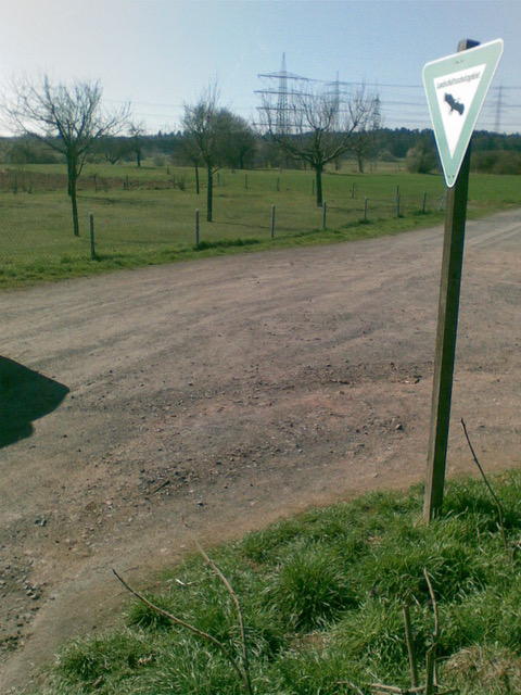 Landschafts-Schutzgebiet Richtung_Pferdehof.