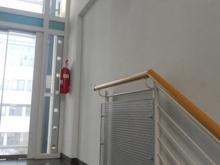 Treppenhaus Bücherei Ober-Roden