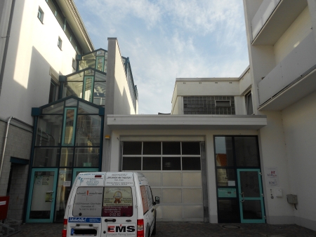 Übergang zum alten Feuerwehrhaus?