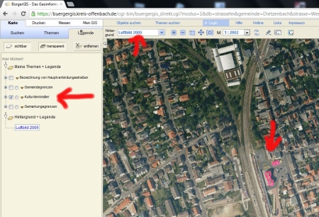 Rödermark. Bahnhof Ober-Roden