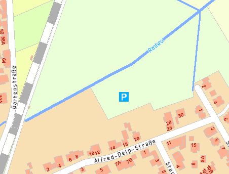 Festplatz Rödermark Ober-Roden. Quelle Bürger-Gis