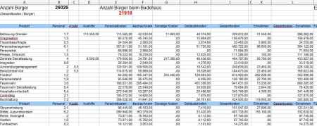 Template zu Haushalt 2013