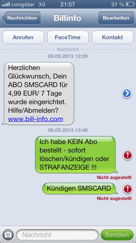 Abo bei Bill-info