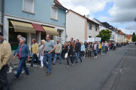 Demo ärztliche Notdienstzentrale Rödermark Rodgau