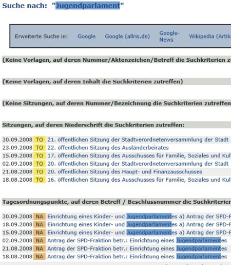 Rödermark. Jugendparlament