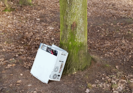 PC im Breidert entsorgt.