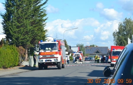 2015. Brand in der Senefelderstraße. 