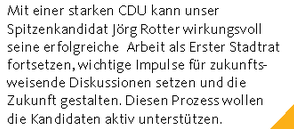 Patricia Lips zu Jörg Rotter.