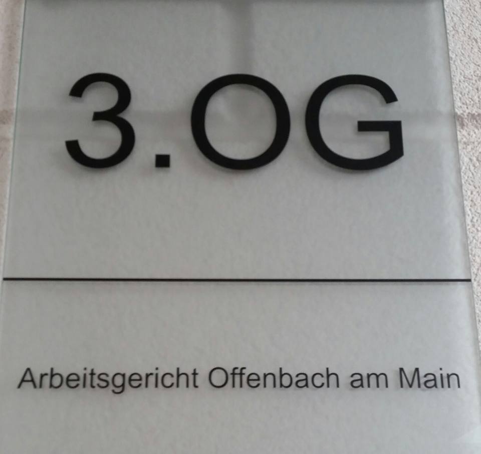 Arbeitsgericht Offenbach 12-09-2011