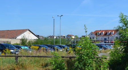 Parkplatz ehem. Hitzel u. Beck. Odenwaldstraße