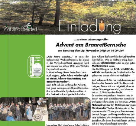 Advent im Breidert