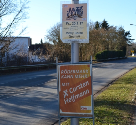 Wahlplakat Auflösung