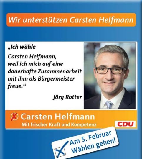 Rotter wählt Carsten Helfmann.