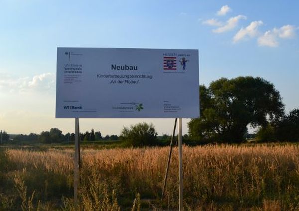 Neuer Kindergarten am alten Festplatz.