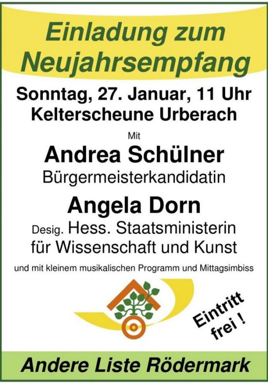 Neujahrsempfang Andrea Schülner