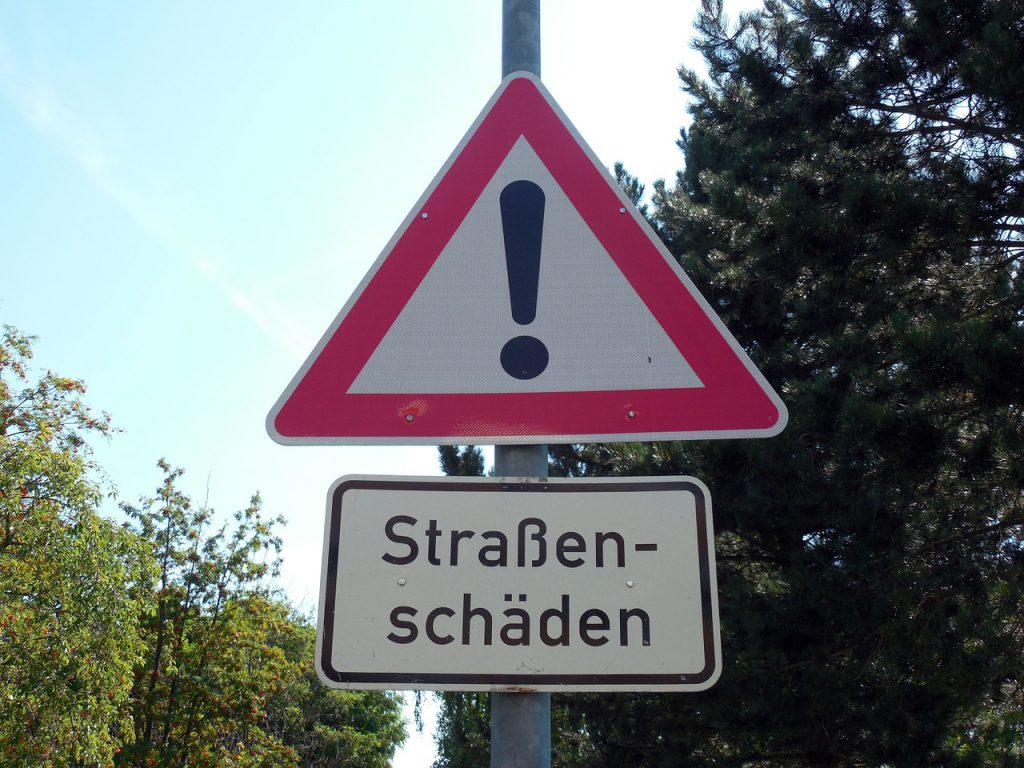 Straßenschäden