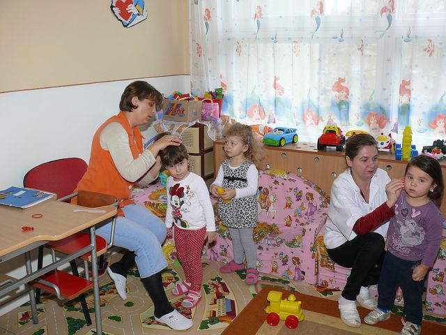 Kindergarten. Erzieher fehlen.