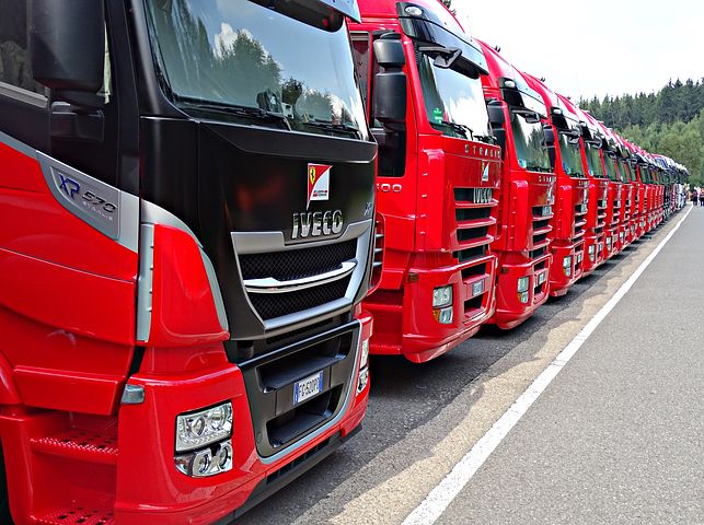 LKW in Ober-Roden.