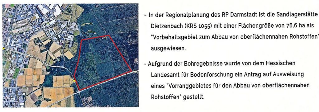 Quarzsandabbau Dietzenbach