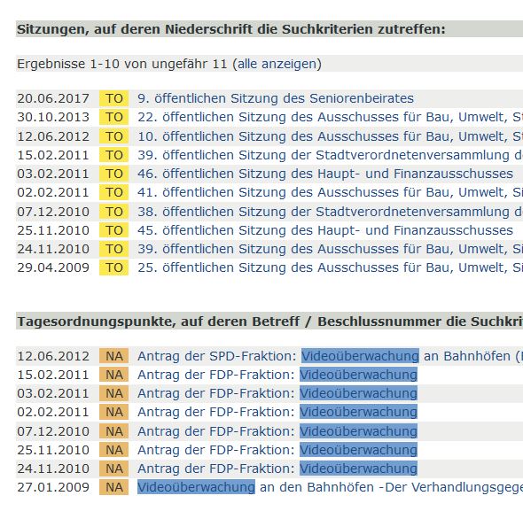 Richten sie Ihr Augenmerk auf die Antragssteller 