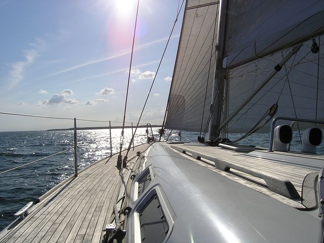 Greta mit dem Segelboot in die USA