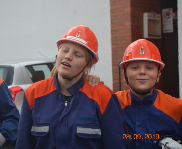 Feuerwehrübung bei der TS Ober-Roden