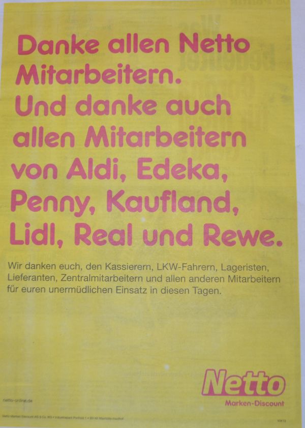 Mitarbeier vom Mitbewerb wurden nicht vergessen.