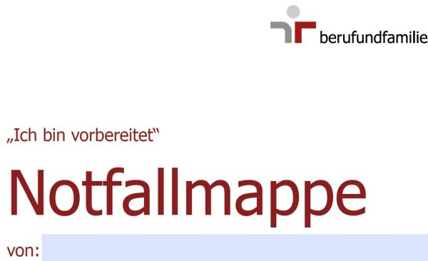 Notfallmappe