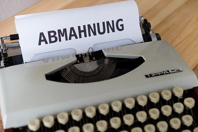 Abmahnung