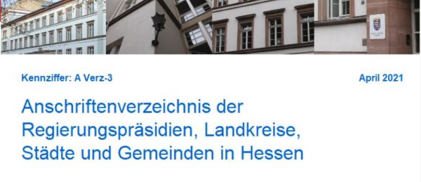 Anschriftsverzeichnis