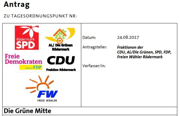 Wo genau ist die Grüne Mitte?