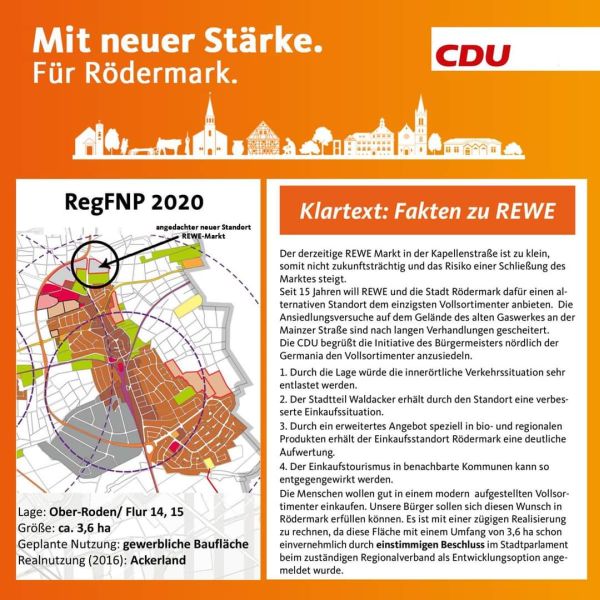 Votum der CDU für REWE, EDEKA bei der Germania