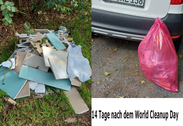 B459. 14 Tage nach dem World Cleanup Day