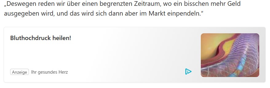 Habeck.Wir geben ein bisschen mehr Geld aus,