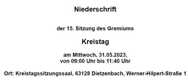 Protokoll Kreistag 31.05.2023