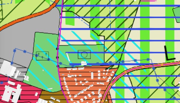 Nördlich der Germania. Quelle FNP.