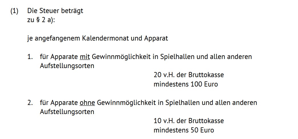 Spielapperatesteuer2025